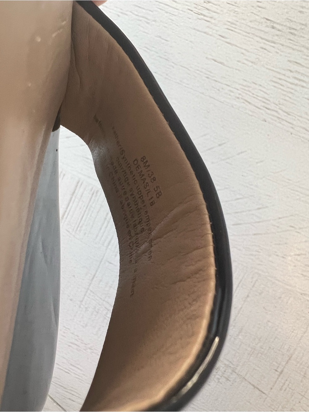 Karl Lagerfeld Women's Black Patent Ankle-Strap Heels - Picture 5 of 5